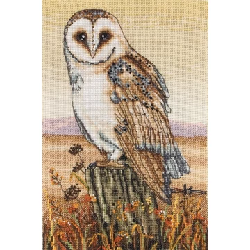 Bagoly - keresztszemes hímzőkészlet (23cm x 16cm)