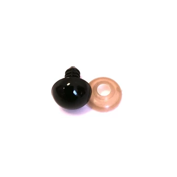 Biztonsági szem 8 mm (fekete) Biztonsági szem 8 mm (fekete)