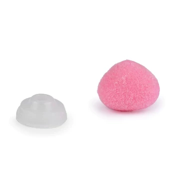 Biztonsági bársony orr 10x12 mm (rózsás világos) 