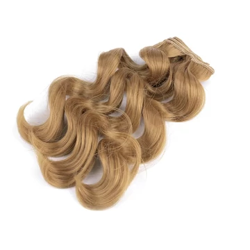 Babahaj 25 cm hullámos, világosbarna