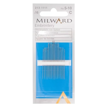 Hímzőtű készlet 16 részes