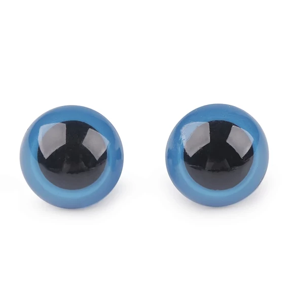Színes biztonsági szem 18 mm (kék)