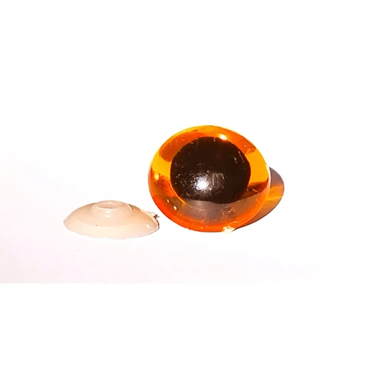 Színes biztonsági szem 26 mm (borostyán)