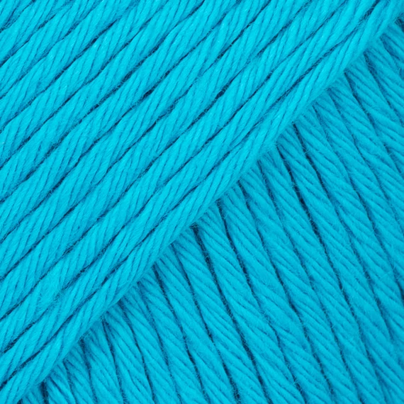 DROPS Paris pamut fonal(színkód:010) - sötét türkiz  ,unicolor