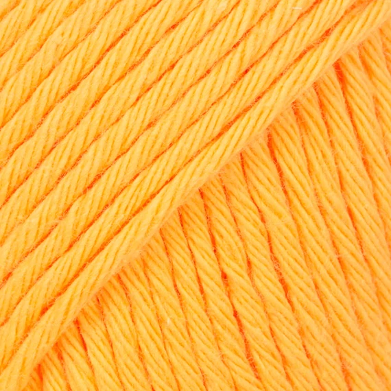 DROPS Paris pamut fonal(színkód:014) - élénk sárga  ,unicolor