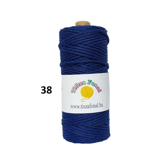 TiSza makramé fonal 3mm-es, 280g (színkód:38)