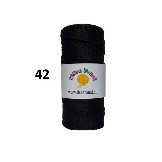 TiSza makramé fonal 3mm-es, 280g (színkód:42)