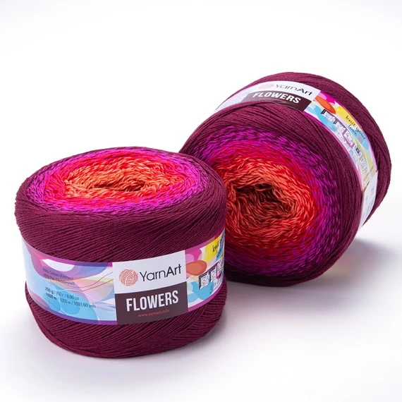 YarnArt Flowers színátmenetes fonal (színkód:310)