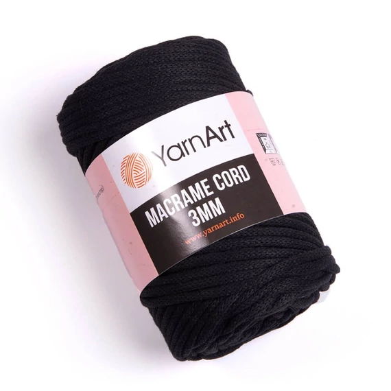 Yarnart zsinórfonal (cord, 3mm) (színkód:750)