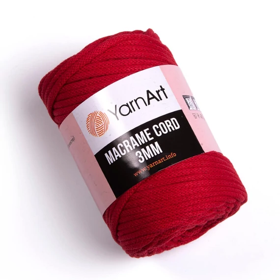 Yarnart zsinórfonal (cord, 3mm) (színkód:773)