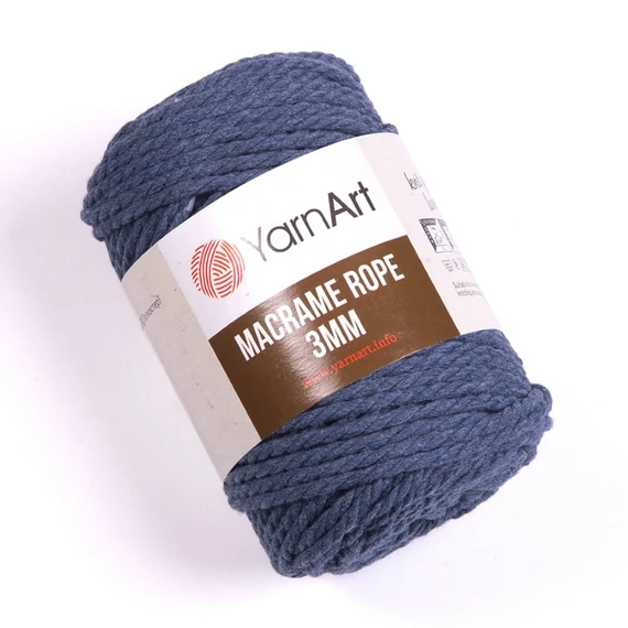 Yarnart makramé fonal kifésülhető (rope, 3mm) (színkód:761)