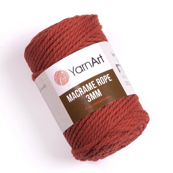 Yarnart makramé fonal kifésülhető (rope, 3mm) (színkód:785)