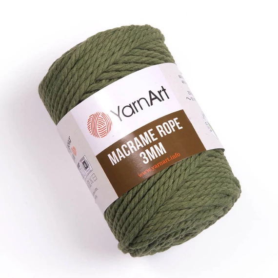 Yarnart makramé fonal kifésülhető (rope, 3mm) (színkód:787)