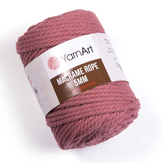 Yarnart makramé fonal, kifésülhető (rope, 5 mm) (színkód:792)