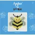 Kép 2/2 - Méhecske-keresztszemes hímzőkészlet gyerekeknek 10x10cm
