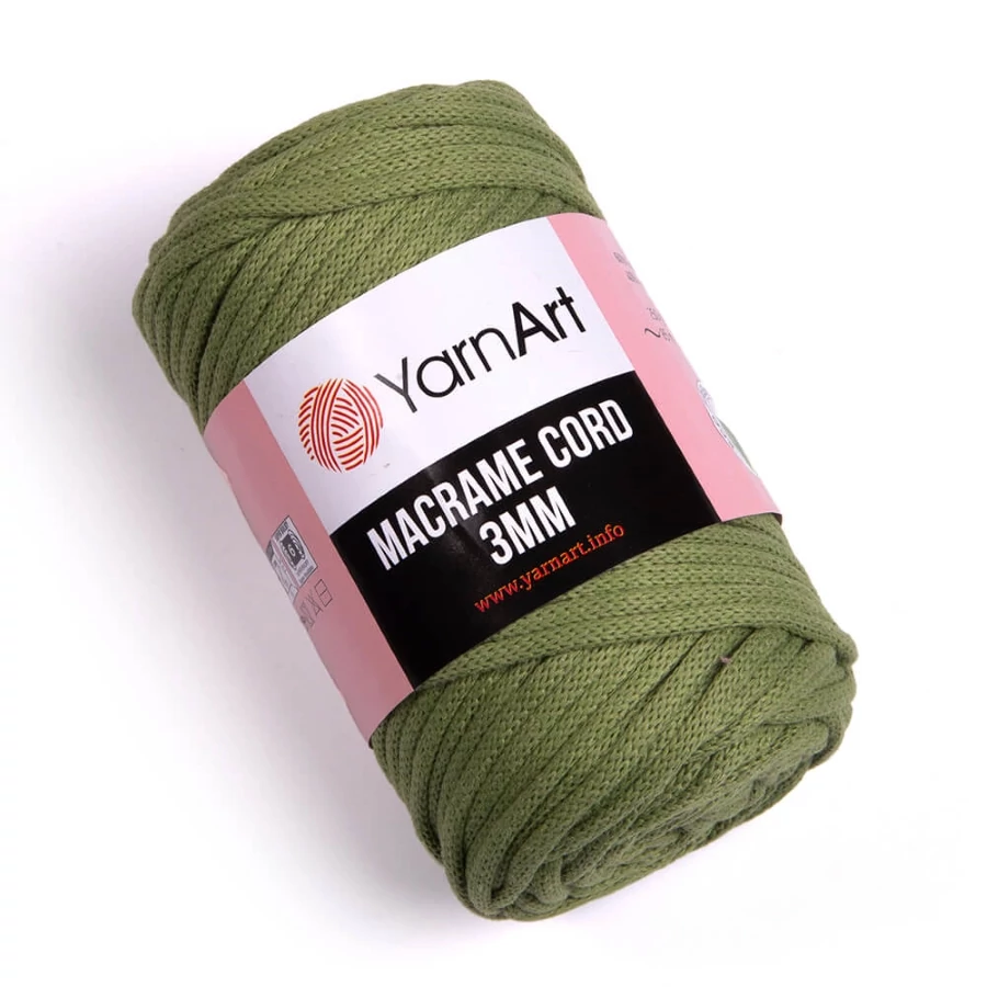 Yarnart zsinórfonal (cord, 3mm) (színkód:787)