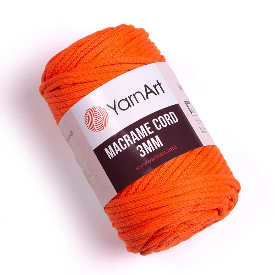 Yarnart zsinórfonal (cord, 3mm) (színkód:800)