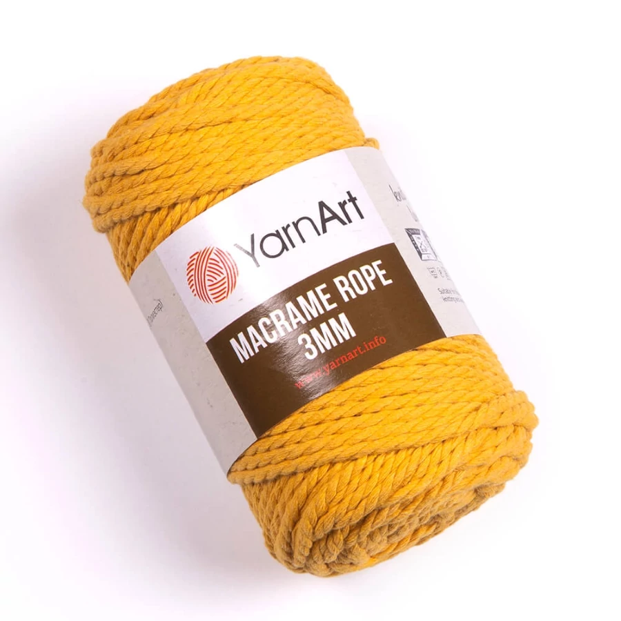 Yarnart makramé fonal kifésülhető (rope, 3mm) (színkód:764)