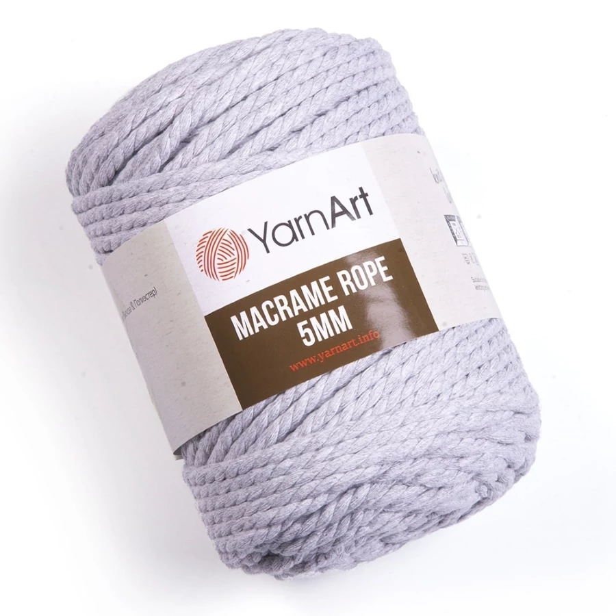 Yarnart makramé fonal kifésülhető (rope, 5 mm) (színkód:756)