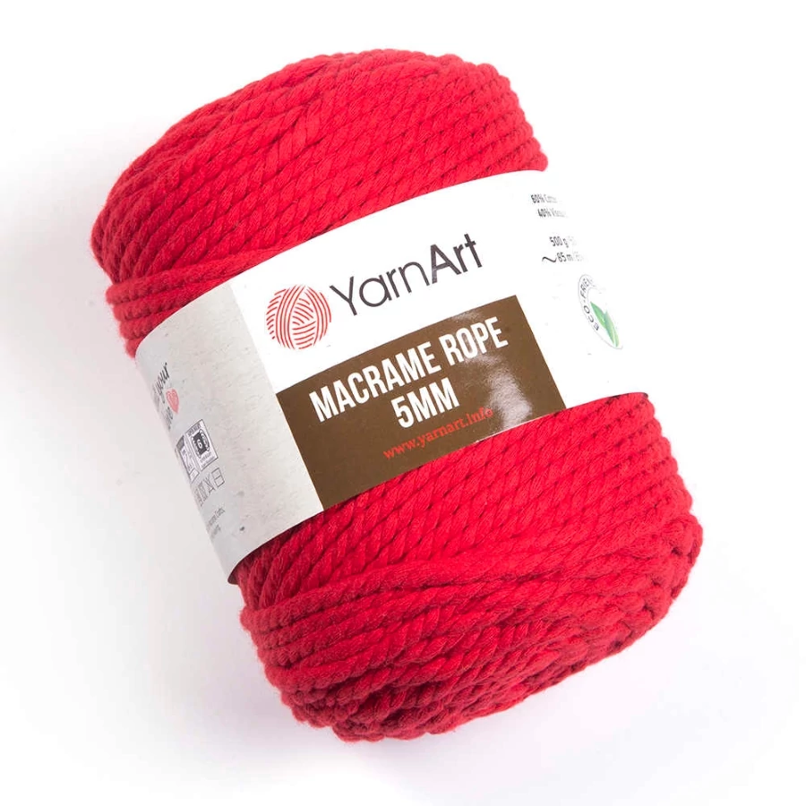 Yarnart makramé fonal kifésülhető (rope, 5 mm) (színkód:773)