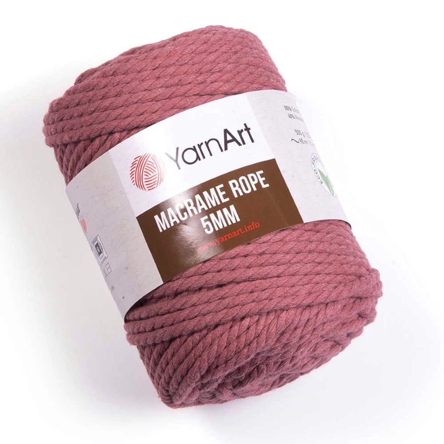 Yarnart makramé fonal kifésülhető (rope, 5 mm) (színkód:792)